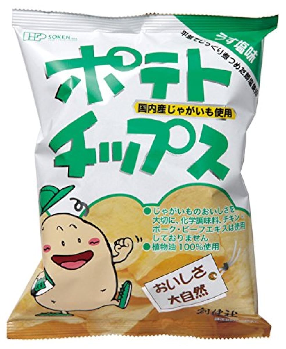창건회사 포테이토 칩 얇은 짠맛 60g-