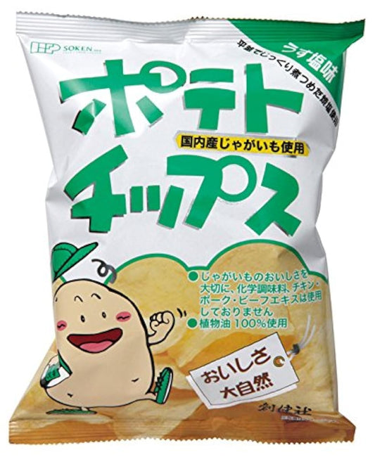 창건회사 포테이토 칩 얇은 짠맛 60g-