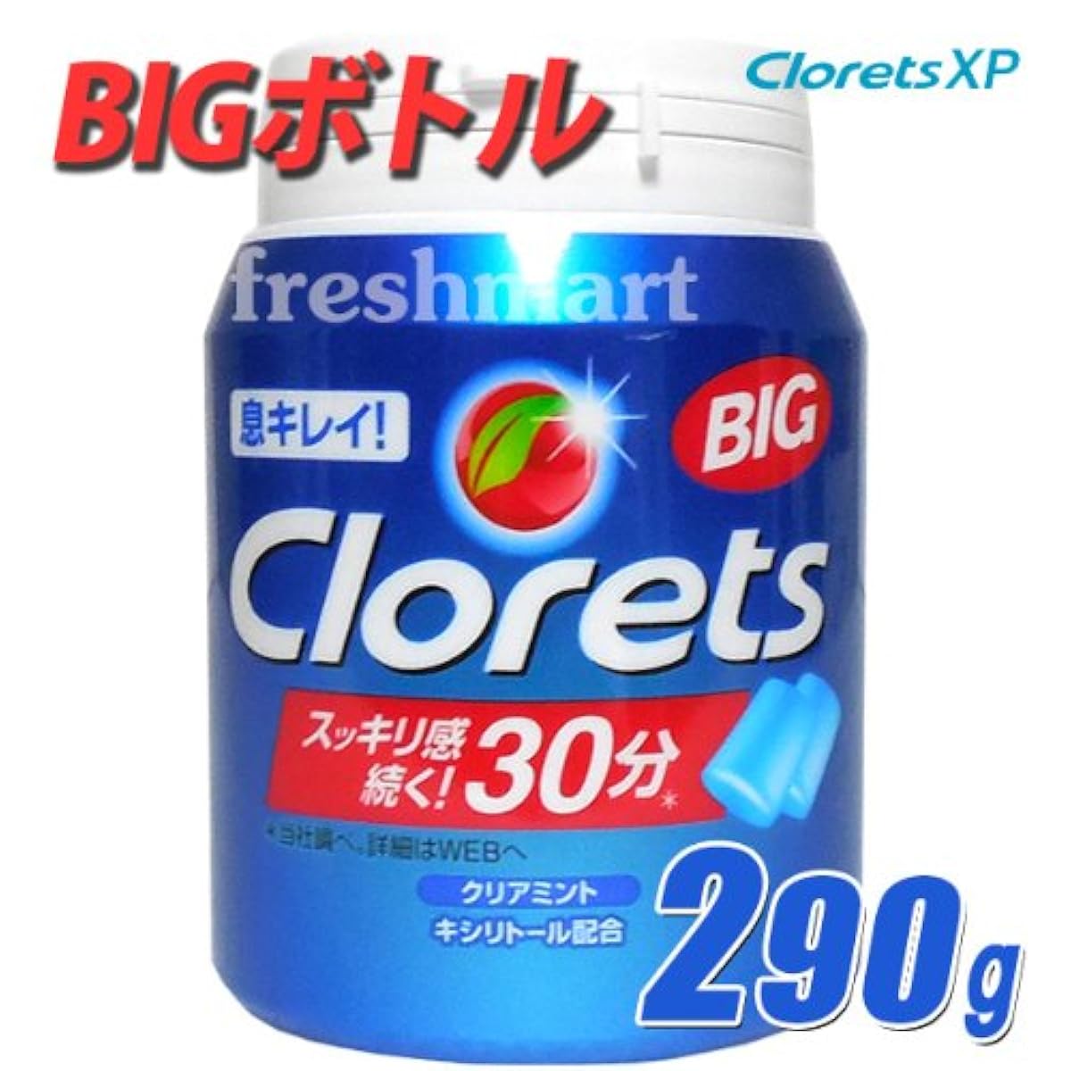 ☆깨끗이감 계속하는 30분!☆ 크로 렛츠XP 클리어 민트 BIG보틀 290g-