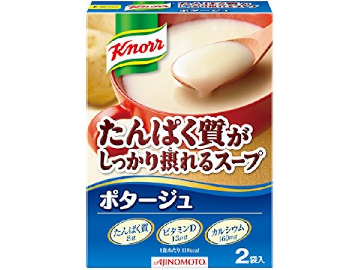 아지노모토 knorr 단백질이 확실히 섭취하 # 스프 포타주 52.2g×10상자-