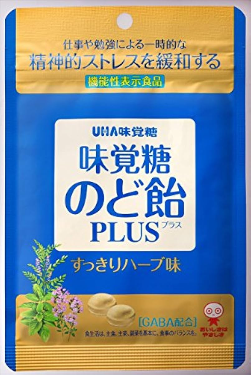 미카쿠토쿠토 식품 미카쿠토쿠토 목캔디PLUS 깨끗하게 허브 맛 70g×6 포 [기능성 표시 식품]-1880213 (2017-09-11)