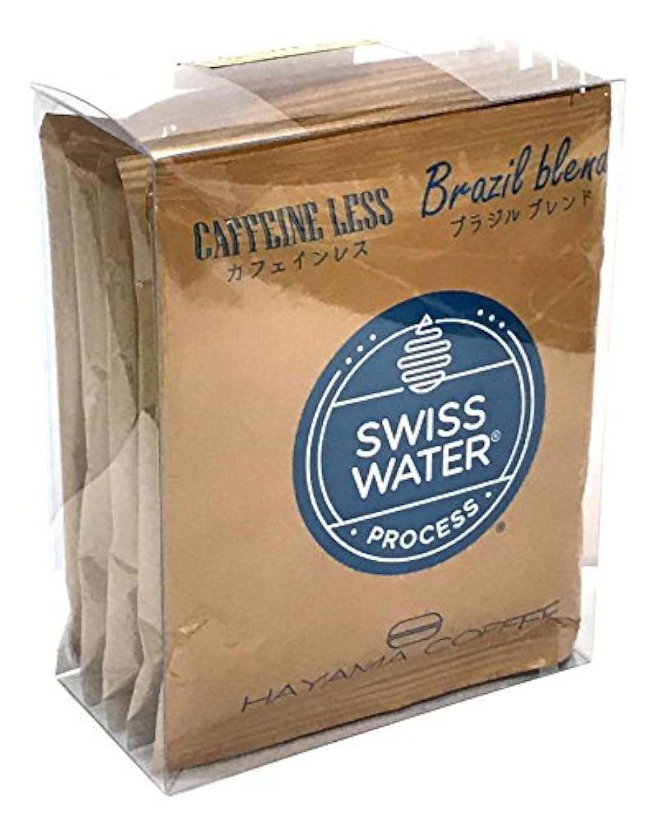 하야마 커피 hayamacoffee SWISSWATER카페인 레스 브라질 블렌드 12g×5개-