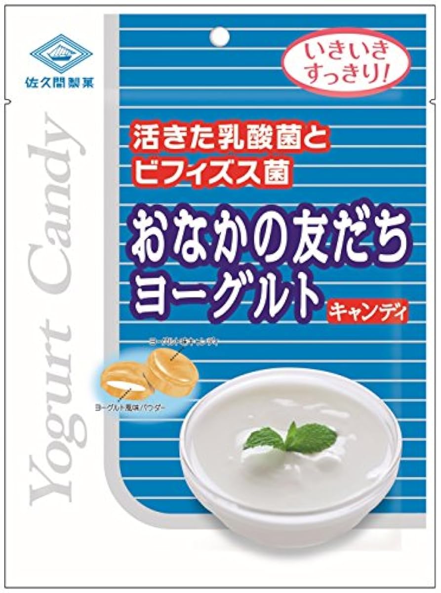 사쿠마 제과 배의 친구 요구르트 캔디 85g×6 포-