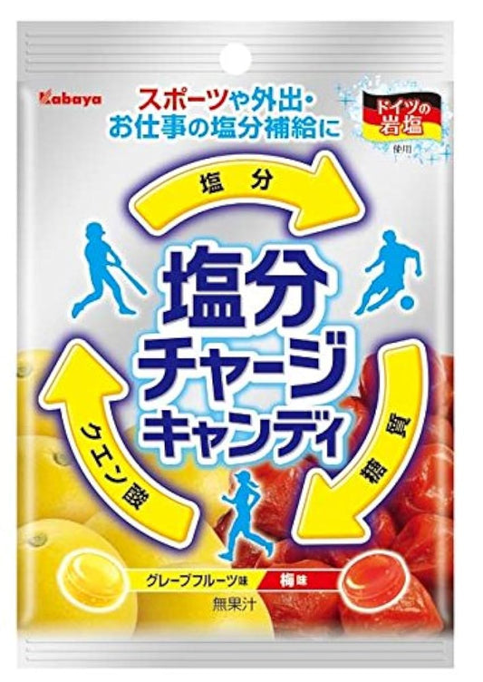 카바야 식품 염분 차지 캔디 110g×10 포- (2018-03-20)