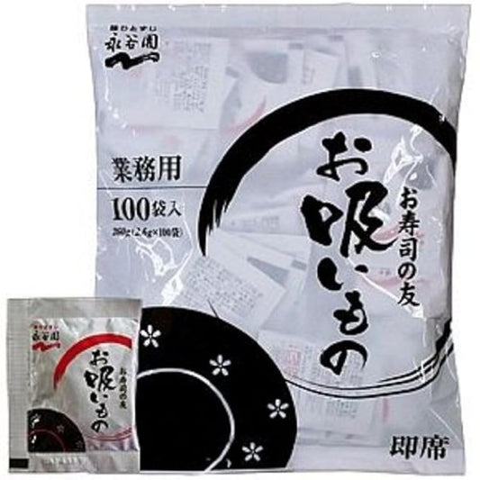 나가타니원 업무용 초밥의 친구 맑은 국 2.6g×100대입-