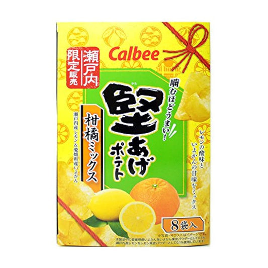 Calbee 카타아게 포테이토 감귤 믹스 세토우치 한정 434-