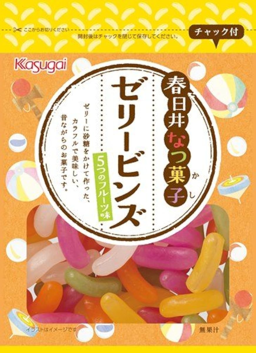 가스가이 제과 젤리 빈의 125g×12 포-