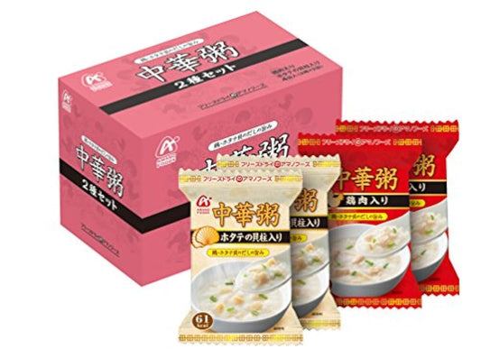 Amano foods 중화 죽 2종 세트4식 69g-