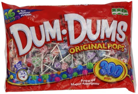spangler 댐 댐 팝스 DUMDUMPOPS 300개 1440g 봉부착 캔디 파티 크리스마스에-60