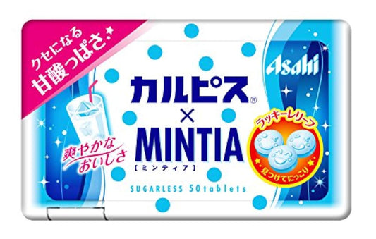 아사히 그룹 식품 칼피스×민티아 50알×10개-
