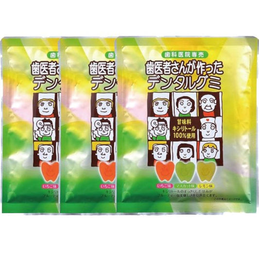 치과의사씨가 만든 덴탈 젤리(1봉지)15알×3개-dentar_g