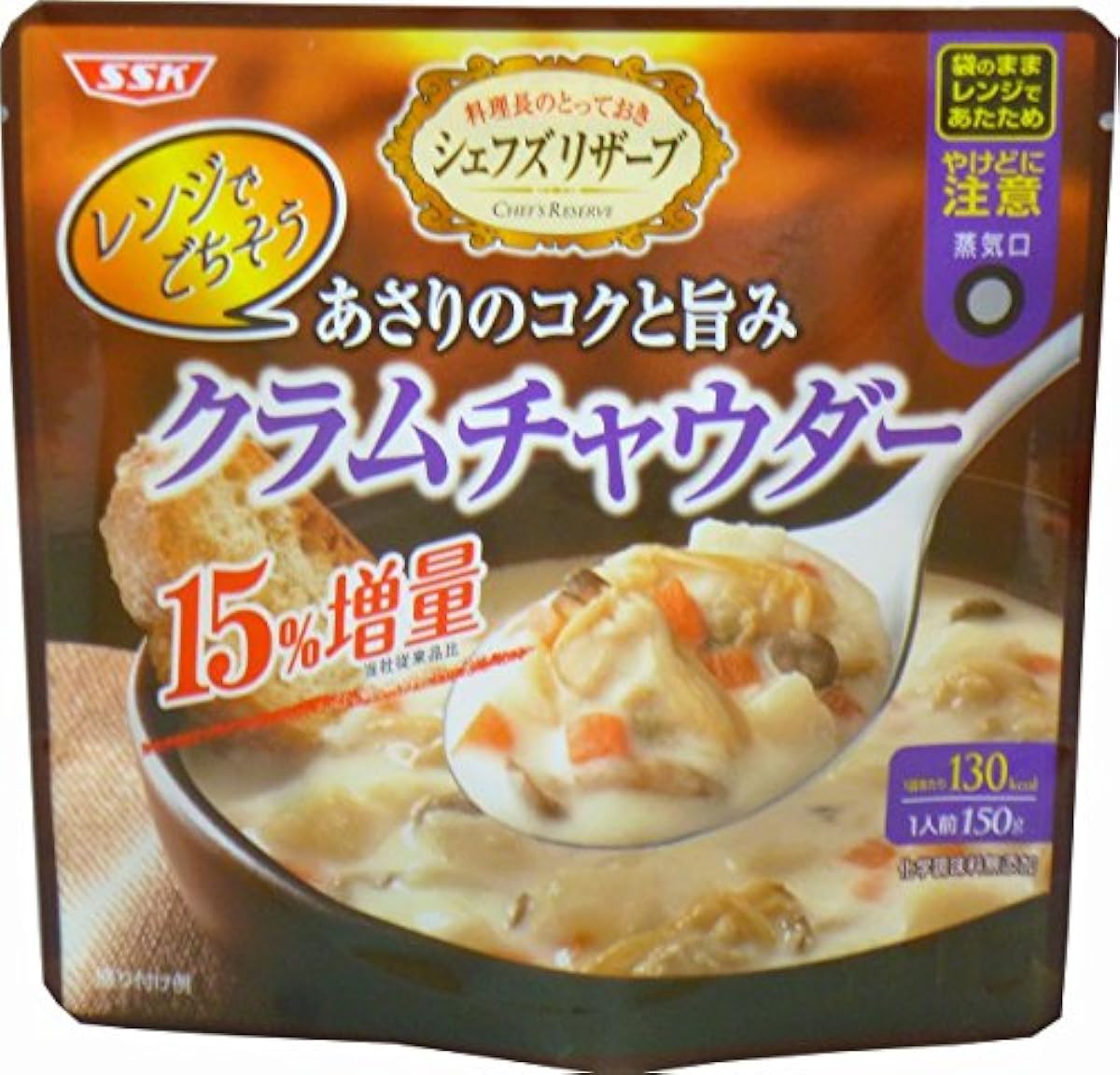 SSK 레인지에 맛좋은 음식! 크림차우더 150g×5 포-
