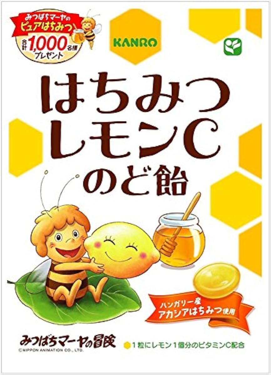 칸로 벌꿀 레몬C목캔디 90g×6 포- (2015-03-23)