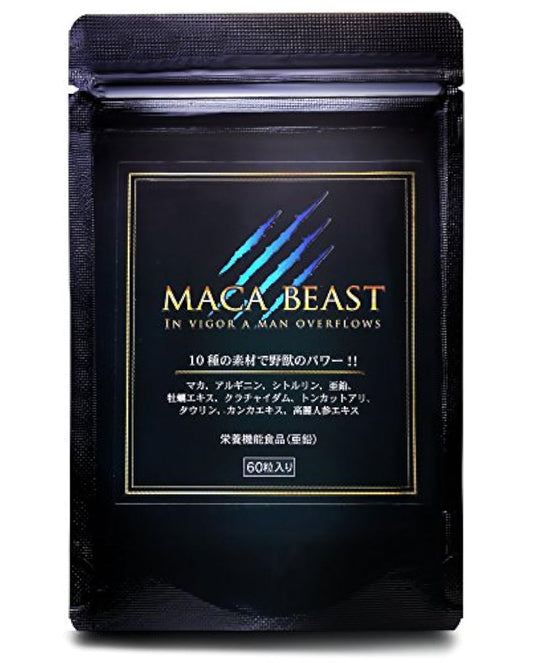MACA BEAST 마카비스토 마카 서플리먼트 시토루린 고려 인삼 10종 배합 30일분
