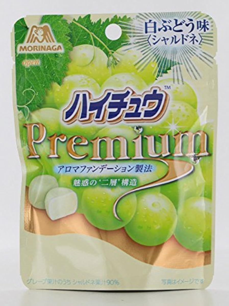 모리나가 Haiti우푸레미아무<白ぶどう味> 35g×10개- (2014-04-15)