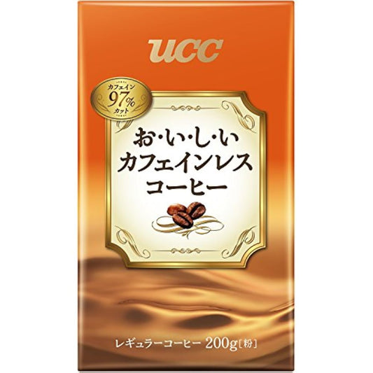 UCC 맛있은 카페인 레스 커피 커피 콩(분) VP200g- (2015-09-01)