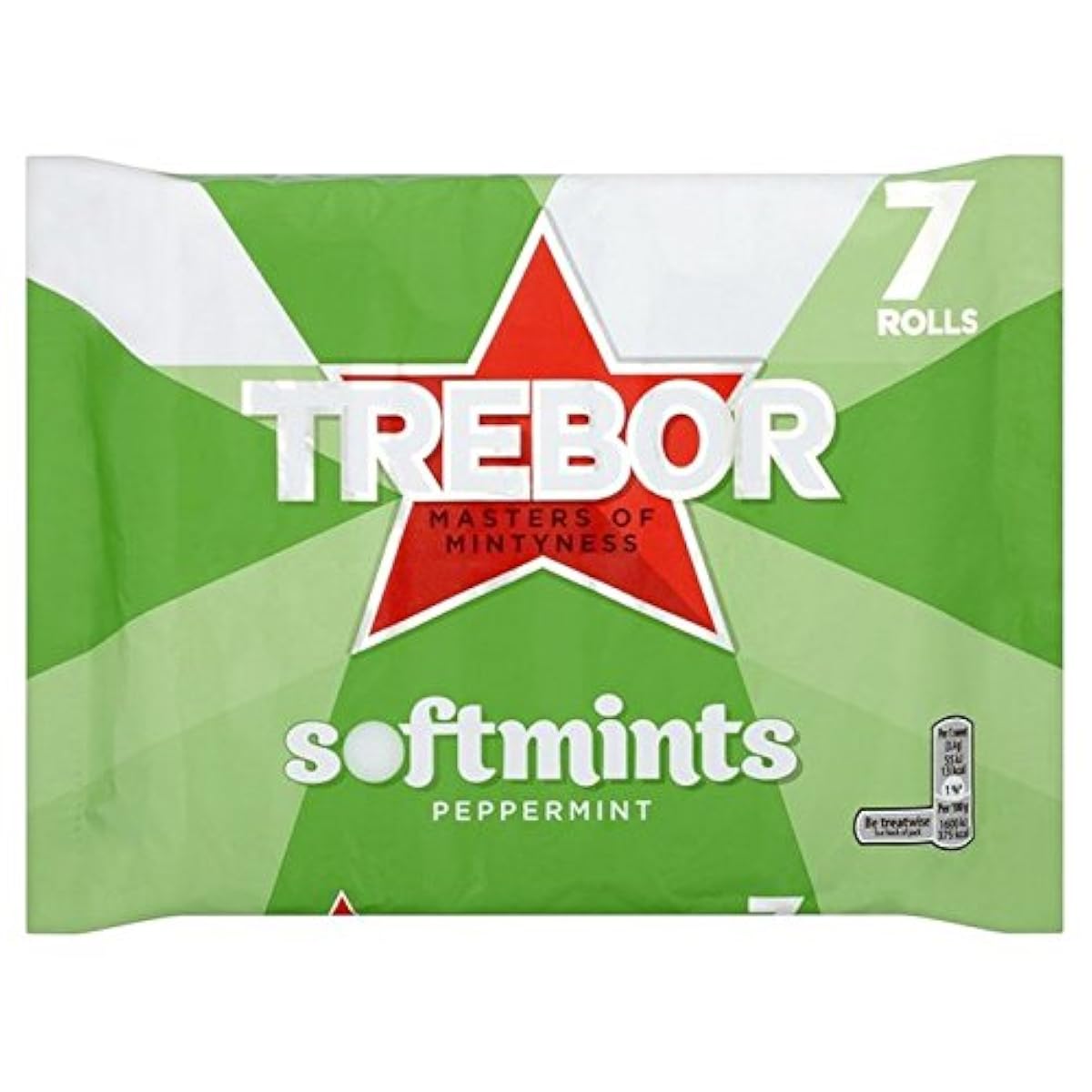 (Trebor) 페퍼민트Softmints멀티 팩7×44그램 (x2) - Trebor Peppermint Softmints Multipack 7 x 44g (Pack of 2) -