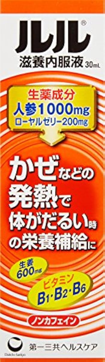 제일 산쿄(Sankyo) 헬스 케어 루루자양 강건 내복액 30mL [지정 의약부외품]- 《루루》