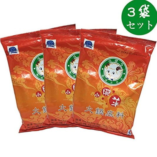 소비양냄비의 소#탕(3 포세트)하 # ## 멈춰 불솥(훠꿔)신 맛 중화 조미료 남비요리 235g×3-