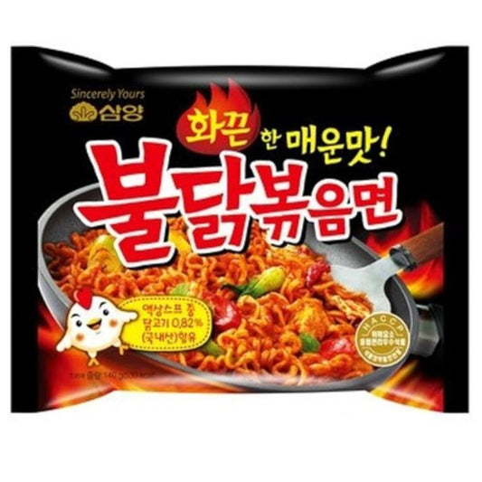 3 양식품 블루 덕 볶음 면 1카톤(140g×40 포들어감)-