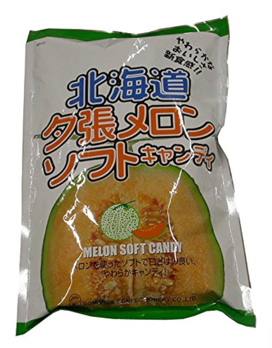 로맨스 제과 유바리 멜론 소프트 캔디 450g-