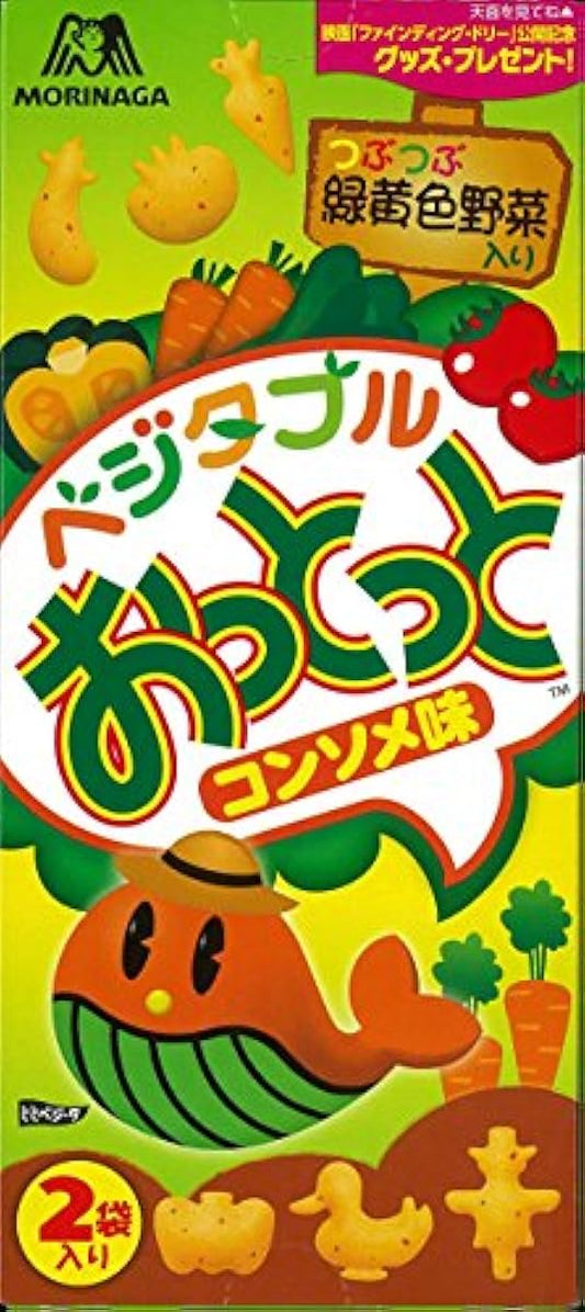 모리나가 베지타불 고래밥<コンソメ味> 50g×10상자-