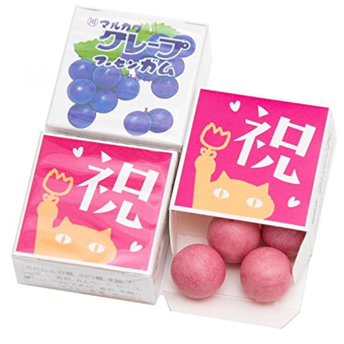 『 감사의 기분 (고양이) 』 감사 퇴직 인사 과자 고마워 메세지 말 강 껌 24개입-