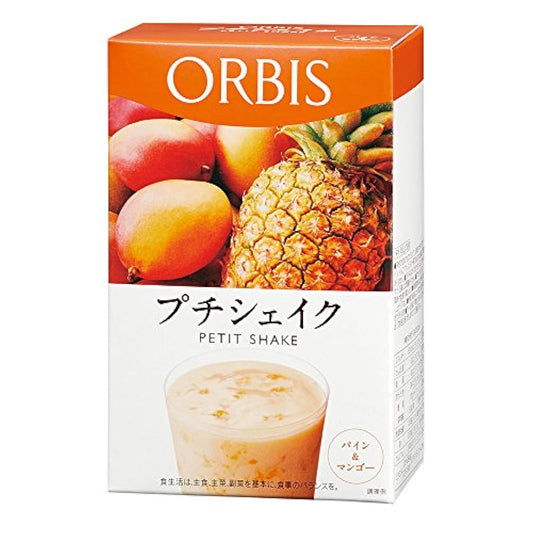 올비스(ORBIS)쁘띠 쉐이크 파인&망고 100g× 7식분 ◎ 다이어트 음료·스무디 ◎ 1식분 151kcal