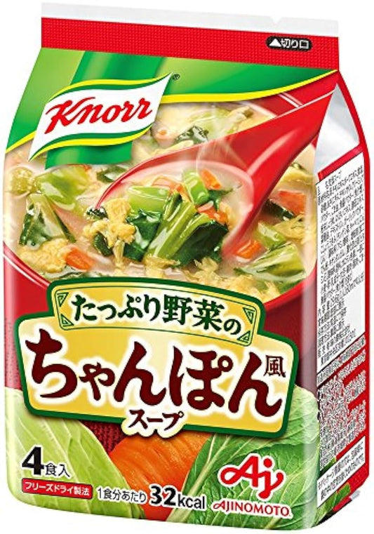 knorr 듬뿍 야채의 짬뽕풍 스프 4 식P- (2018-02-16)