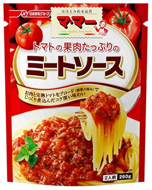 마마 토마토의 과육 듬뿍 미트 소스 260g×6개-