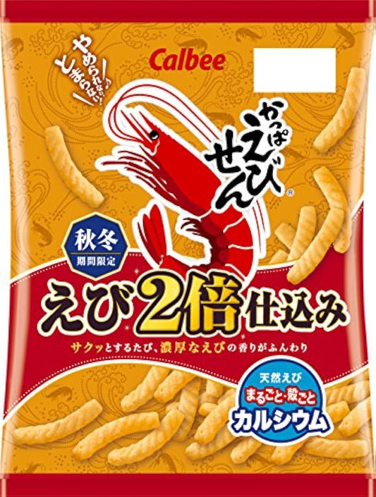 Calbee 갓파 새우깡 새우2배 가르침 60g×12 포- (2017-10-30)