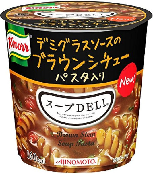 knorr 스프DELI 데미그라스 소스의 브라운 스튜 파스타 들어감 42.9g×6개- (2017-08-25)
