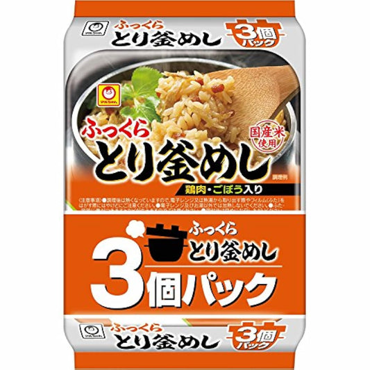 마루짱 촉촉한 잡아 부밥 3 개팩-