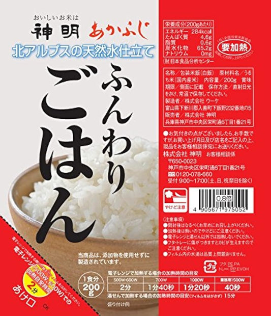 아인지(든가) 후지 부드럽게 밥 국내산 100% (200g×3P)×8개-