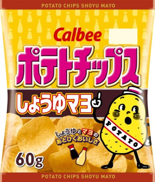 Calbee 포테이토 칩간장마요 60g×12 포- (2014-01-13)