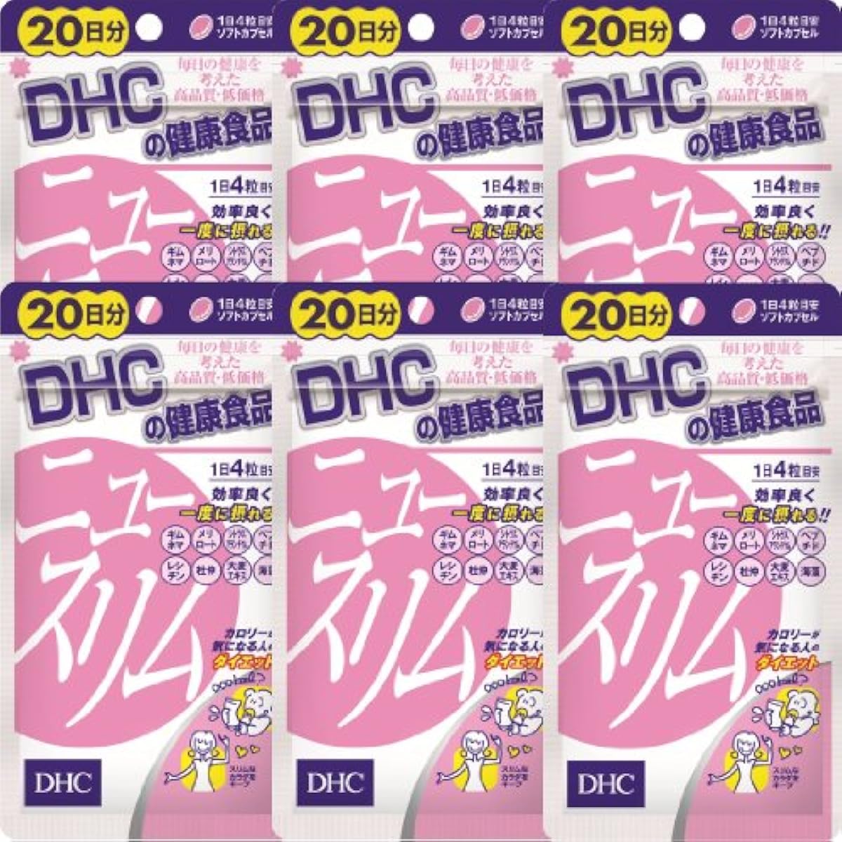 DHC 뉴스 림 20일분(80알)×6개- 재팬스토어 - 일본약, 의약품 전문 직구 쇼핑몰