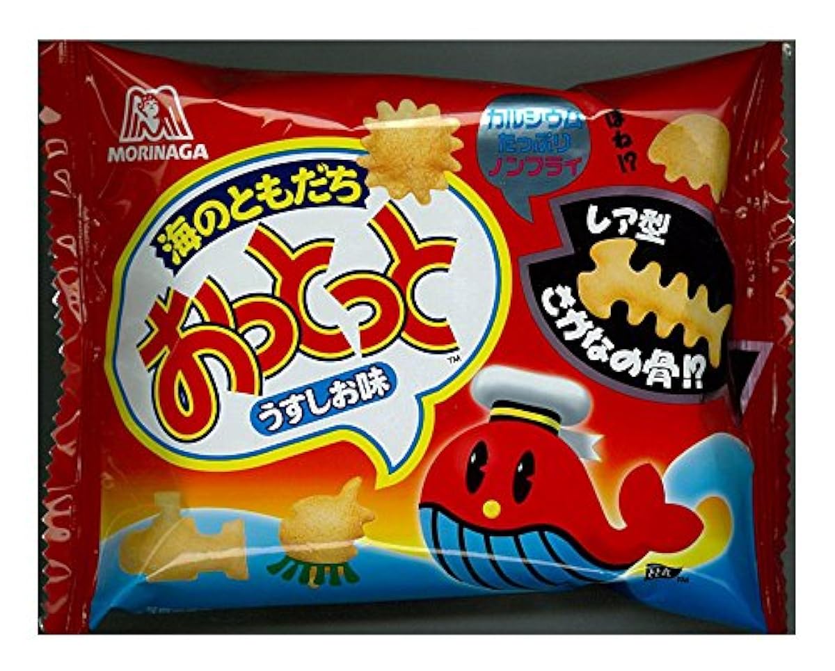모리나가 고래밥<うすしお味>18g×10 포-