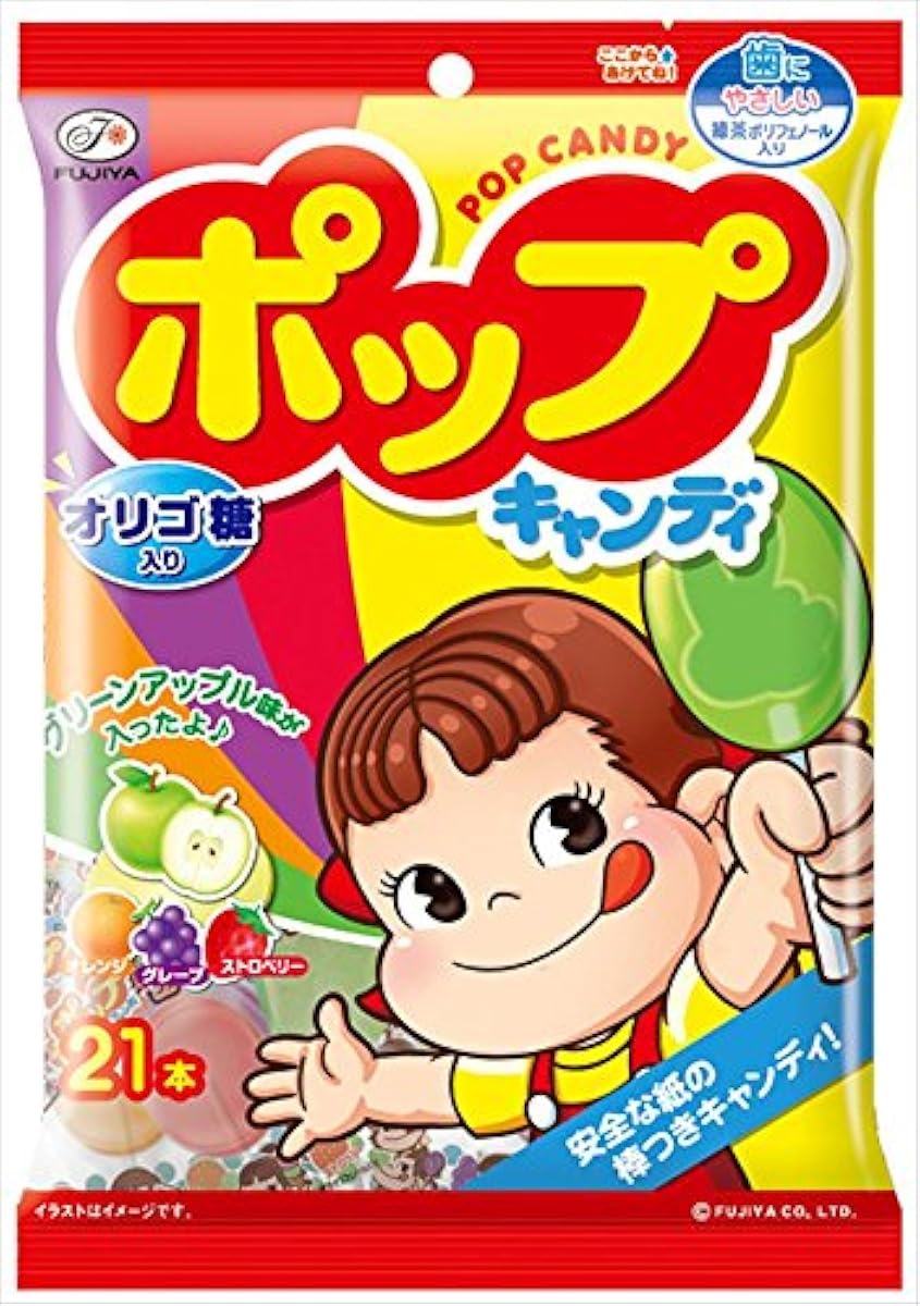 (Fujiya) POP 캔디대 21개×6 포- (2015-09-01)