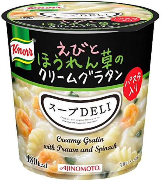 아지노모토 knorr스푸DELI 새우와 시금치의 크림 그라탕 46.2g- (2016-09-01)