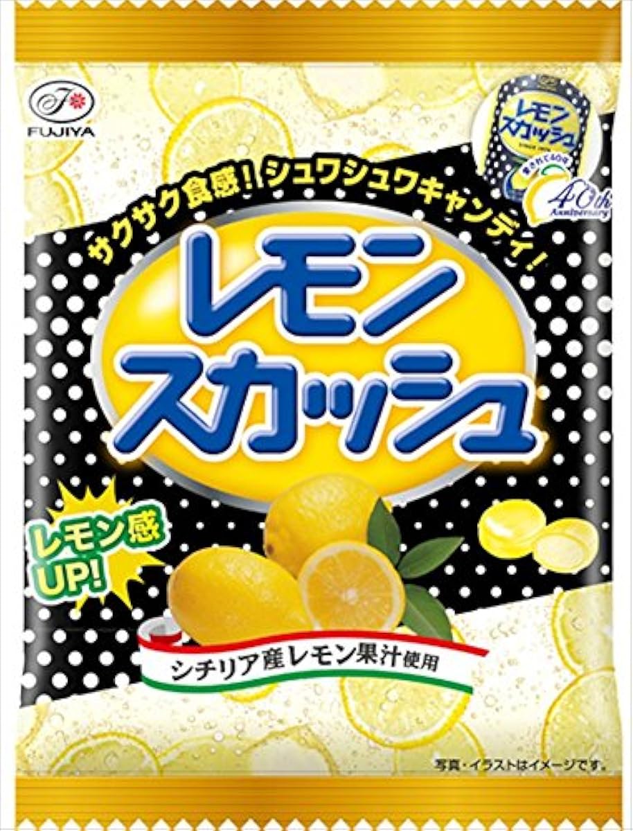 (Fujiya) 레몬 스쿼시 캔디대 80g×6 포-