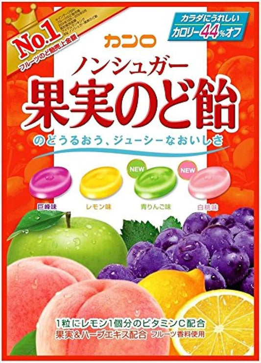 칸로 non슈가 과실 목캔디 90g×6 포- (2014-09-22)