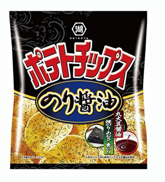 코이케야 포테이토 칩 짭짤한 김 맛 간장 50g×12 포-530288