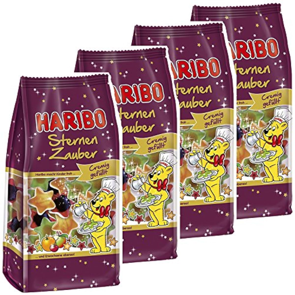 HARIBO 해리 bow 크리스마스 스타 매직 250g×4-