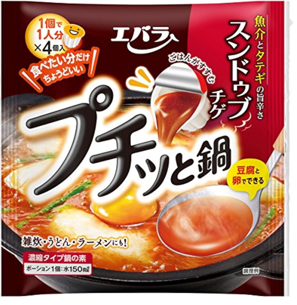 에바라 쁘띠 와 냄비 순두부 찌게 (40g×4P)×3개-