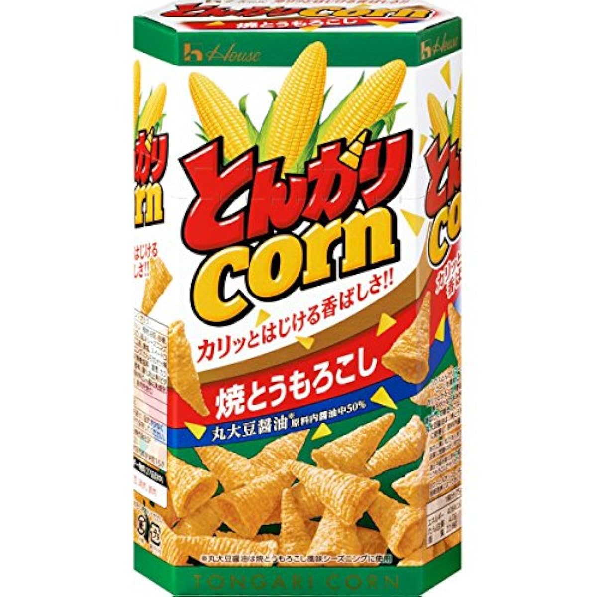 하우스 꼬깔콘 톤가리콘<焼とうもろこし> 75g×10개- (2013-04-15)
