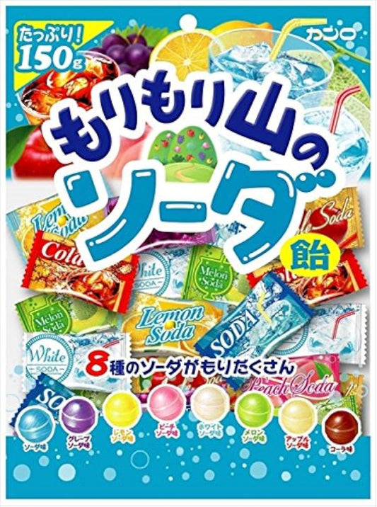 칸로 와작와작 산의 소다 엿 150g×6 포-400200 (2017-03-16)