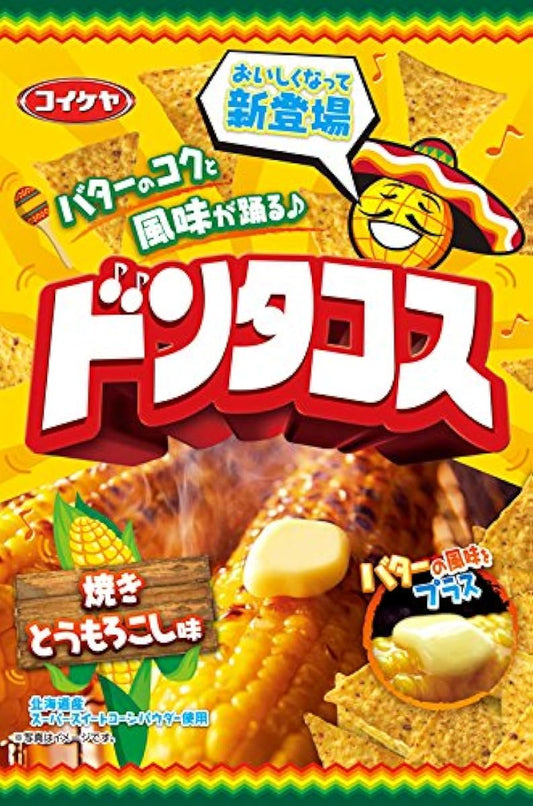 코이케야 돈 타코스 구이 옥수수 맛 58g×12 포-530025