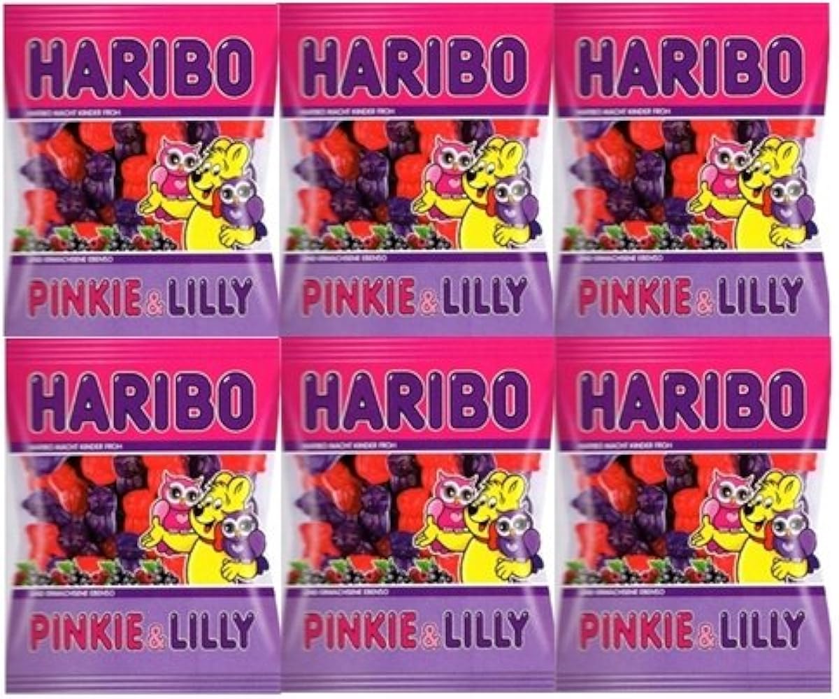 HARIBO 해리 bow PINKY amp;릴리 200g×6-