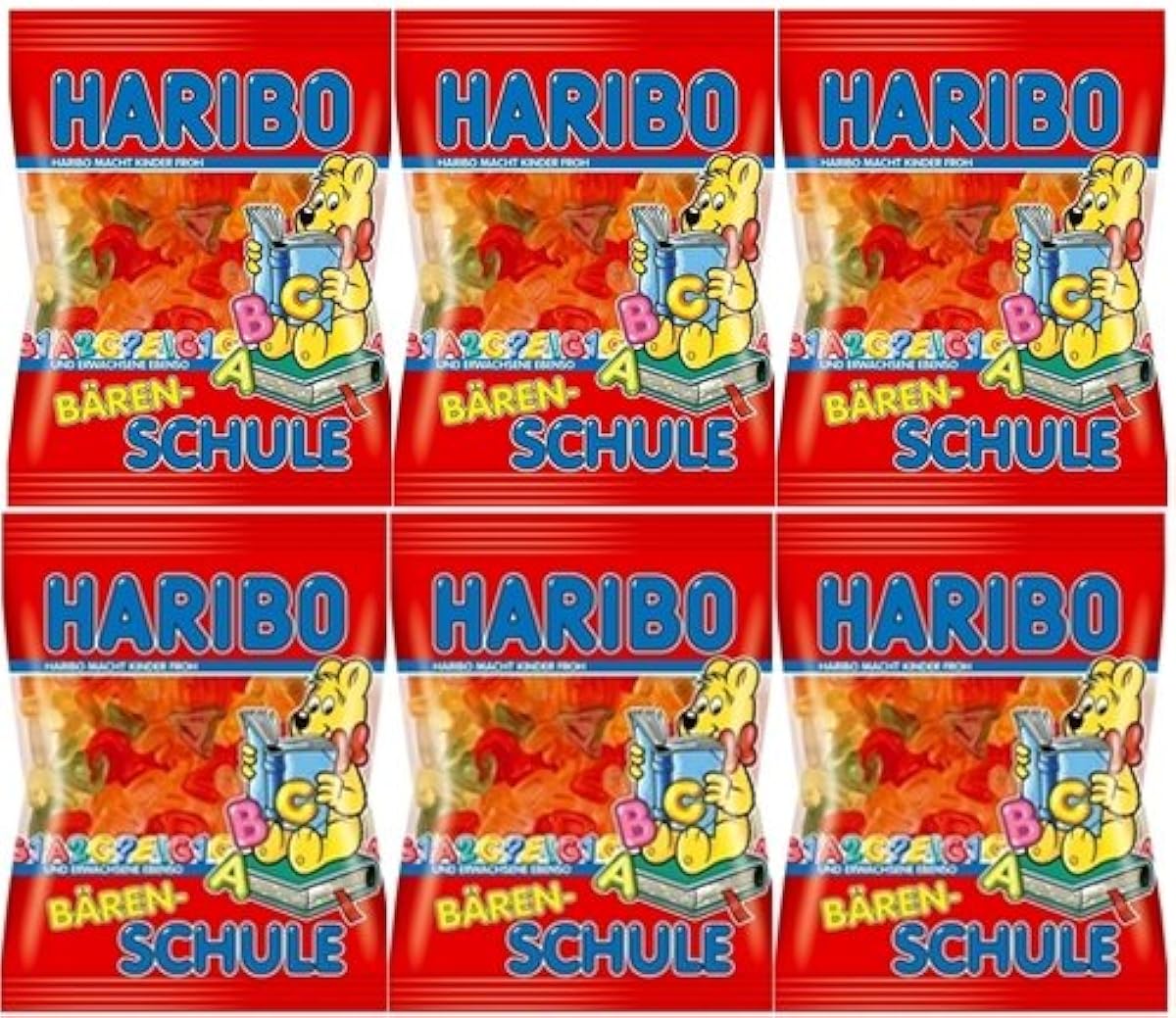 HARIBO 해리 bow 알파벳 200g×6 포-