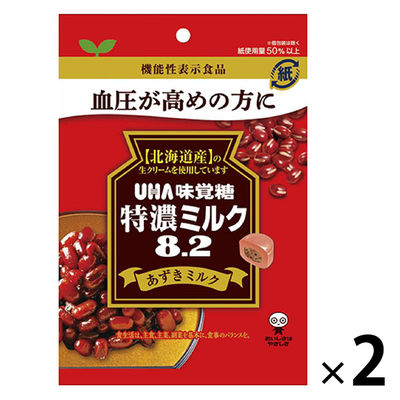미카쿠토쿠토 기능성 표시 식품특농 밀크8.2 팥 밀크 1세트(2대입)